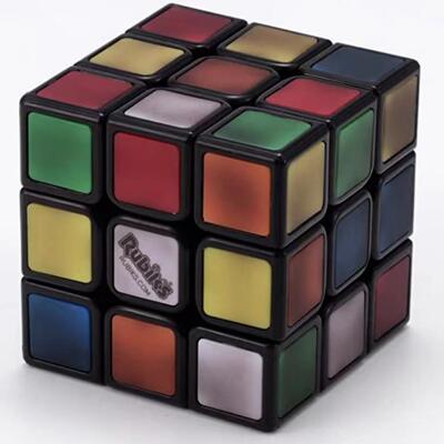 Rubik的魔方幻影三阶梯度颜色热幻影3D浮雕温度敏感魔方拼图