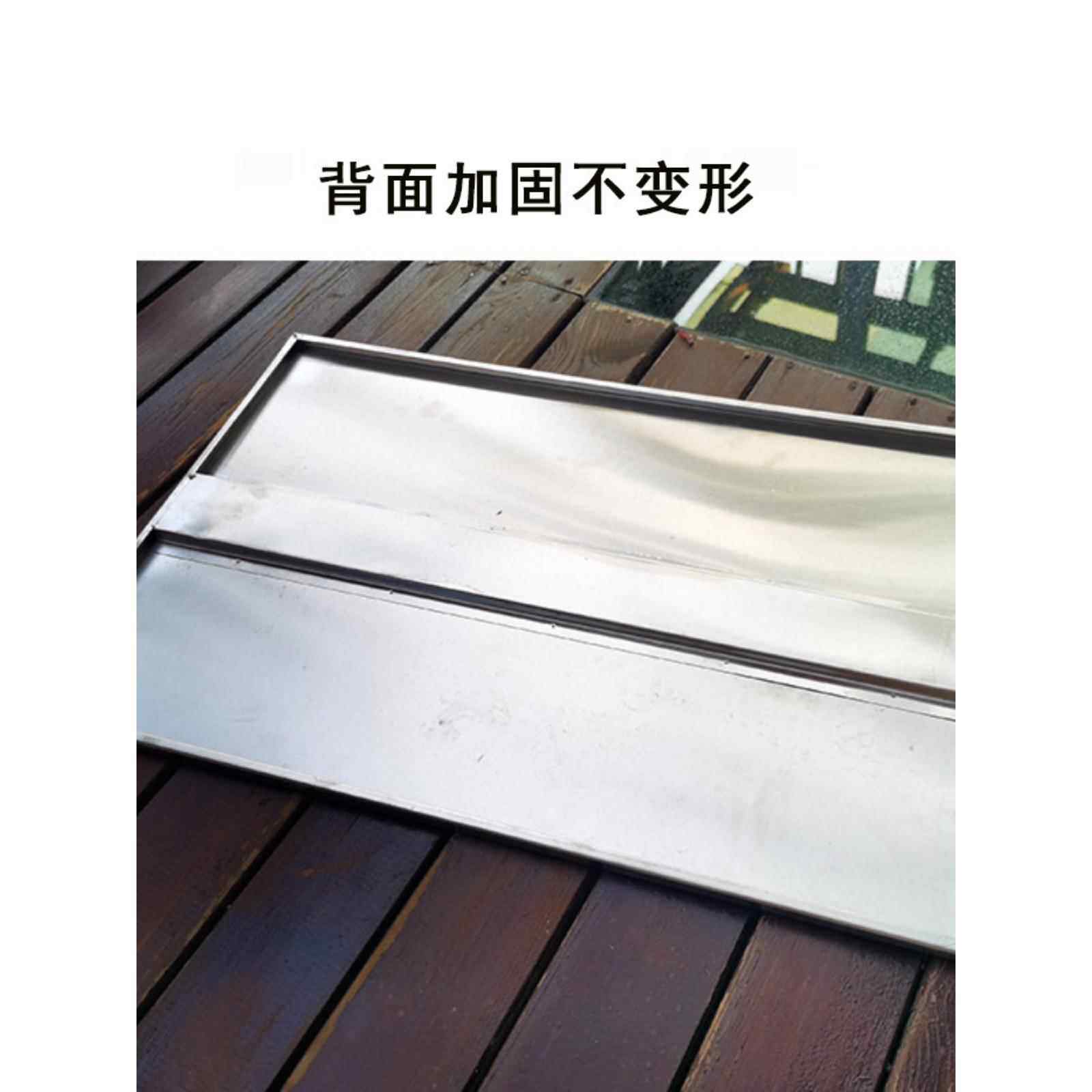 古早蛋F77M69T5糕盘烤盘不锈钢加厚不商粘蛋糕拖翻盘底用长方形烘