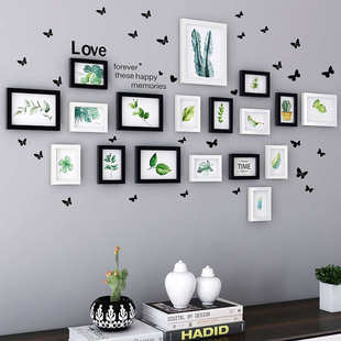 10寸相框 032相框创意挂墙组合北欧风格 照片墙相框墙简约现代5