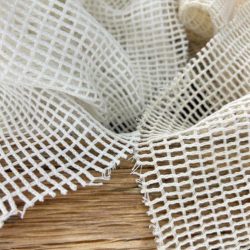 创意棉麻镂空网眼布料 手工diy大网眼布料网纱运动服渔网格网布料