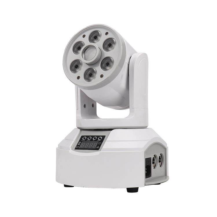 双子星图案染色摇头灯ktv酒吧旋转声控灯二合一舞台灯光七彩灯