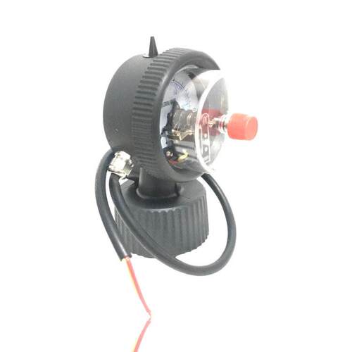 供电接点隔膜PP压力表全塑电接点压力表YX63PP 7KG 100PSI 1/2PT