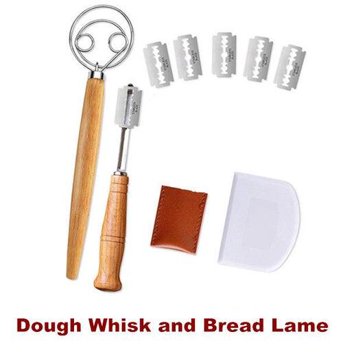 Dough Whisk Bread Lame SourDough Scoring Tool Scraper Proof