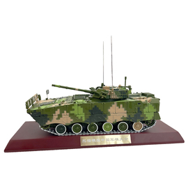 坦克战车导弹车军舰航母飞机合金模型摆件木制底座防尘罩亚克力罩