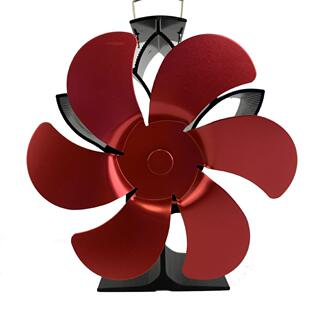 LT414小工字6叶152源自启热动力壁炉风扇商用铝合金叶片风机