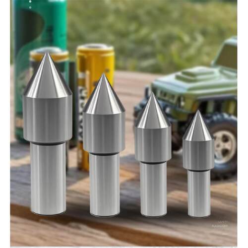 直柄顶针头配件合金固定顶针车床磨床顶针直柄顶针钨钢直柄顶针