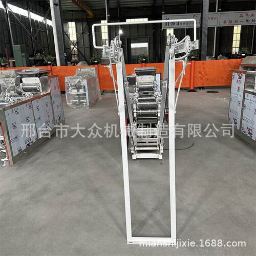 商用自动爬杆挂面机多功能刀削面龙须面加工效率一次成型面条机