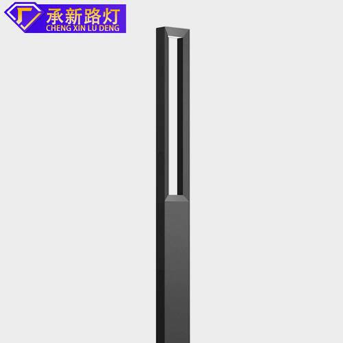 厂家定制3米户外景观灯现简约led防水公园道路广场方形庭院灯