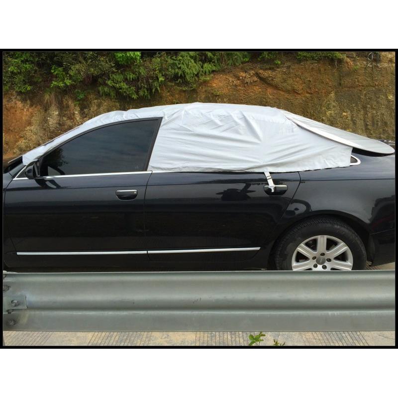 汽汽车189清凉罩 车车衣 半身 晒罩遮阳伞 钢丝便捷款折叠2秒防