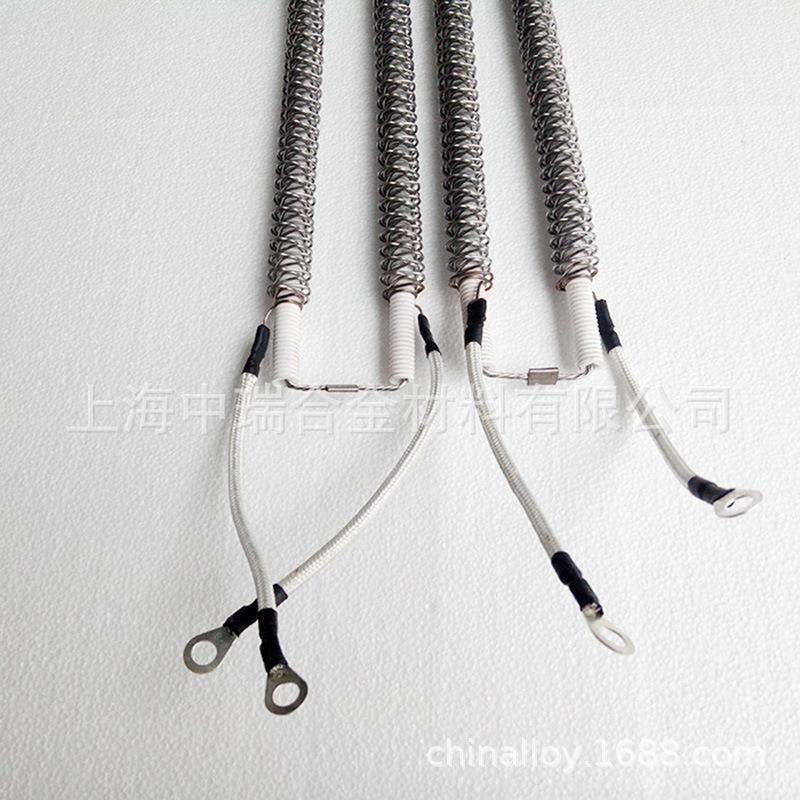 工业加热管螺旋加热管 高温箭猪式加热管发热丝陶瓷配件