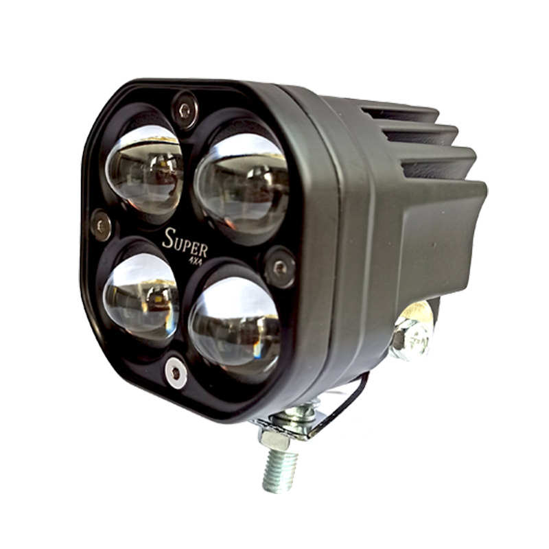 汽车越野车40牧马人摩托车车顶中网前杠灯远近一体光柱射灯