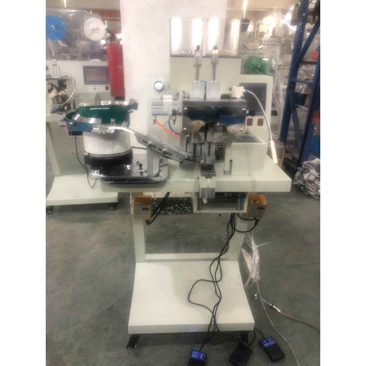 自动钉珠机多个功能磨具左右切换四爪钉水钻扣服装装饰
