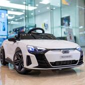 正品 奥迪童电玩动车四轮具汽子车可坐人婴儿儿宝宝小孩网红带遥控