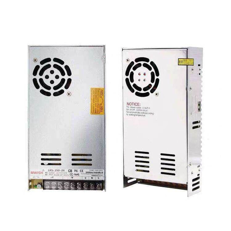 明纬NES/S-350W400-24v1***工业5V监控12v变压器直流开关电源盒48