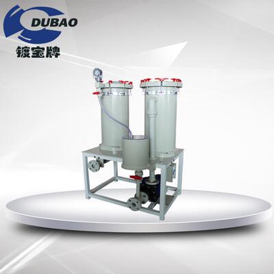定款BF-3018*2袋3袋过滤器聚丙烯双桶过号滤苏州式制污水处理设备
