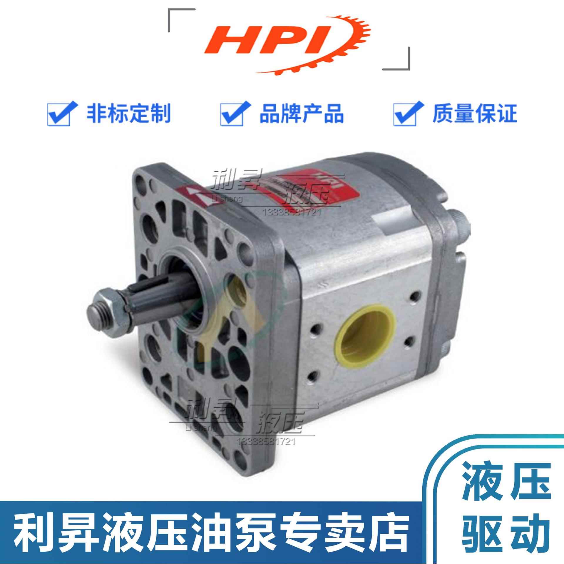 原装法国HPI液压齿轮泵 C5089545/P1BAN2008BL10B02N 油泵马达