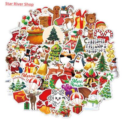 Graffiti Christmas Stickers Halloween Aesthetic Cute Window