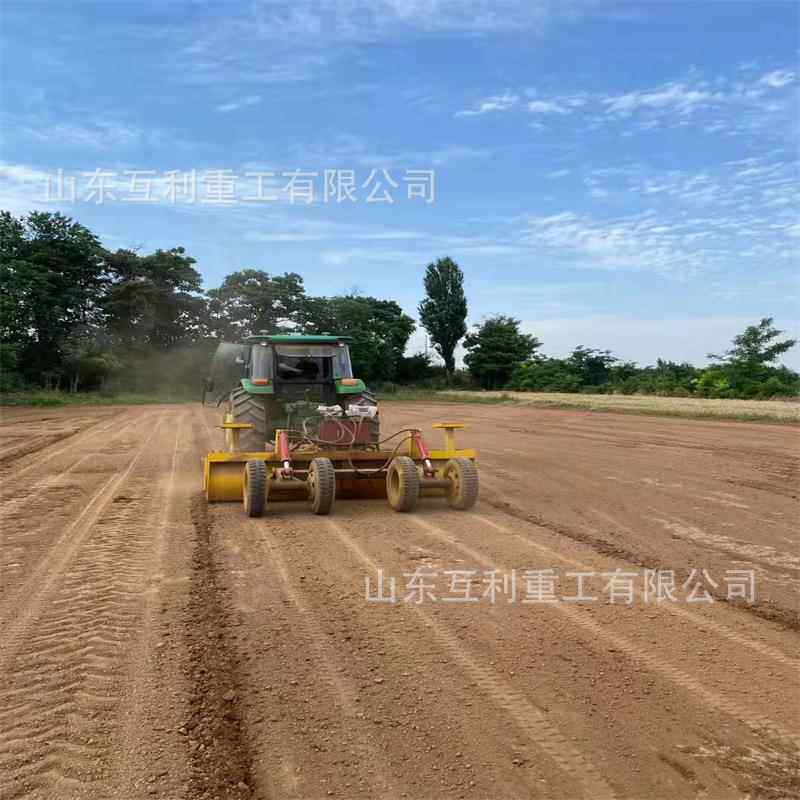 卫星系统平地机 老田翻新整地机 旱地整平新田整平用激光平地机