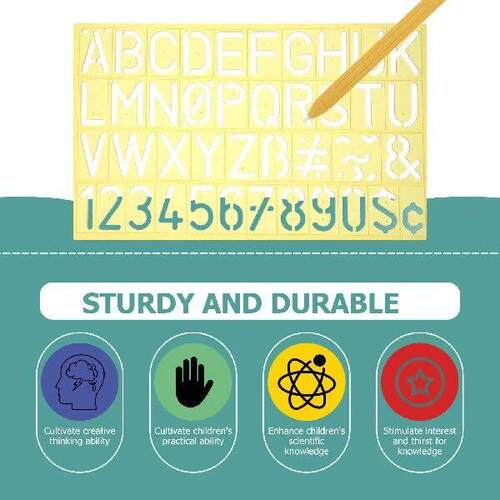 Letter Template Plastic Digital Template Symbol Template