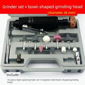 高速打磨机补胎砂轮风磨机刻磨机气动轮胎打磨机套装 补胎工具