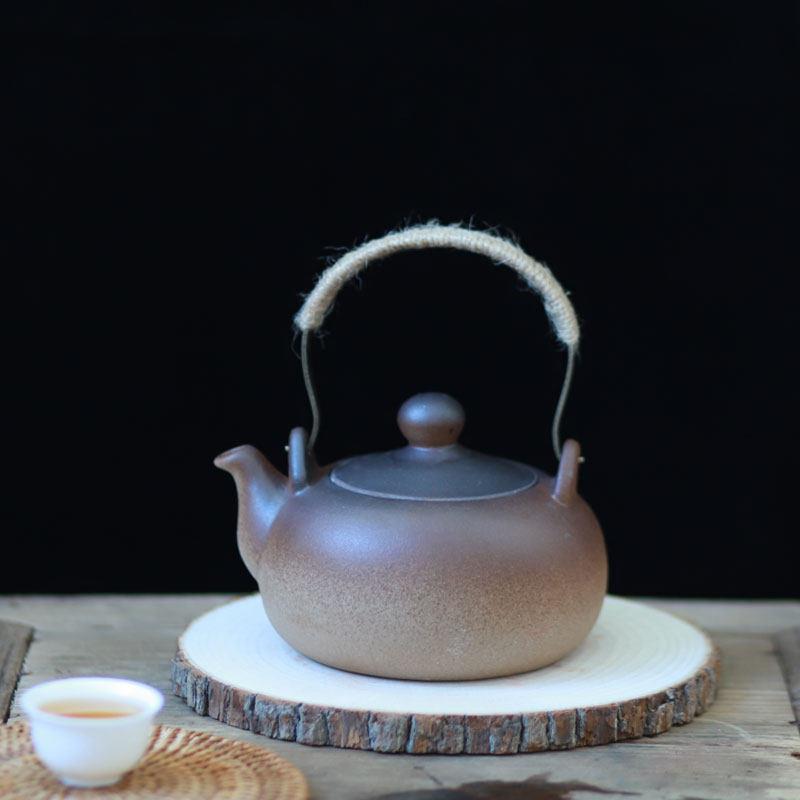 家用煮烧水壶明火茶壶养生天燃气灶烧水电陶炉煮茶器提梁泡茶陶壶