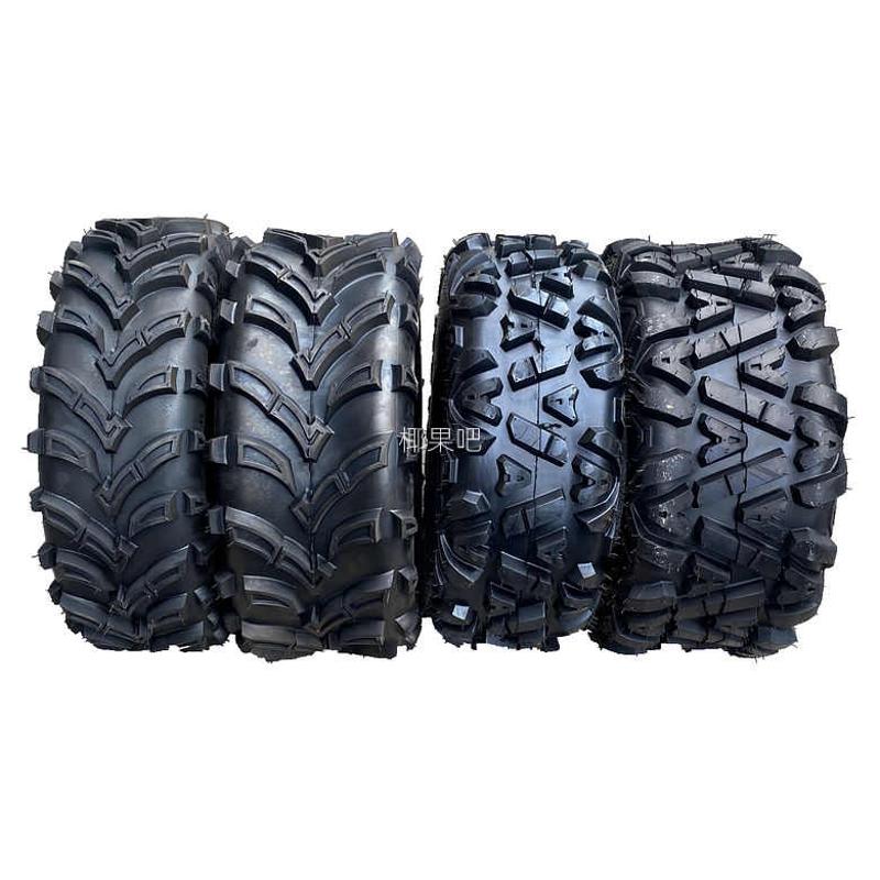 改装卡丁车配件 沙滩车25X8-12 25X10-12寸火焰/A字花纹越野轮胎