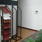 瓷砖样品展示架300600铝扣板展示架大理石展示架多功能立式 落地式