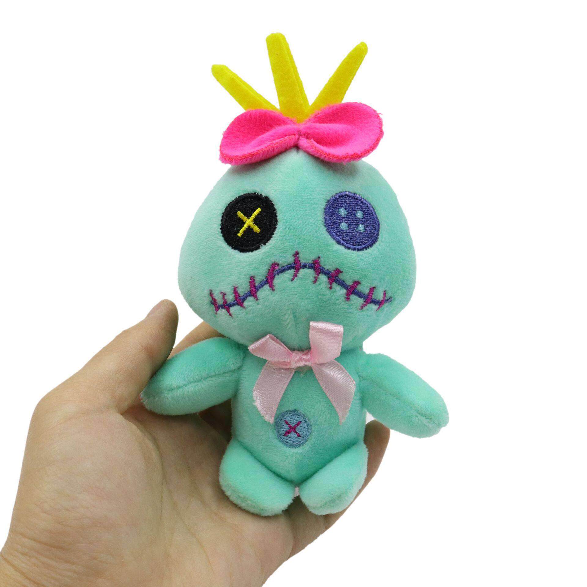 12cm Anime Lilo and Stitch Scrump Toy Doll Stich Toys f - 实物图