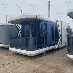 集成铝板房户外民宿酒店房可移动智能方舱新型阳光房星空观景小屋