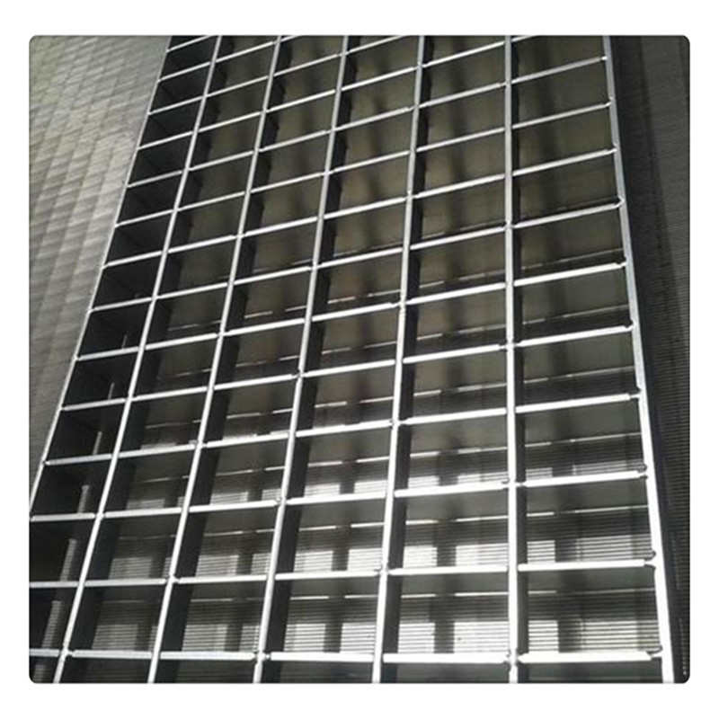 定制镀锌钢格板光伏道踏步设备平台齿形钢格板