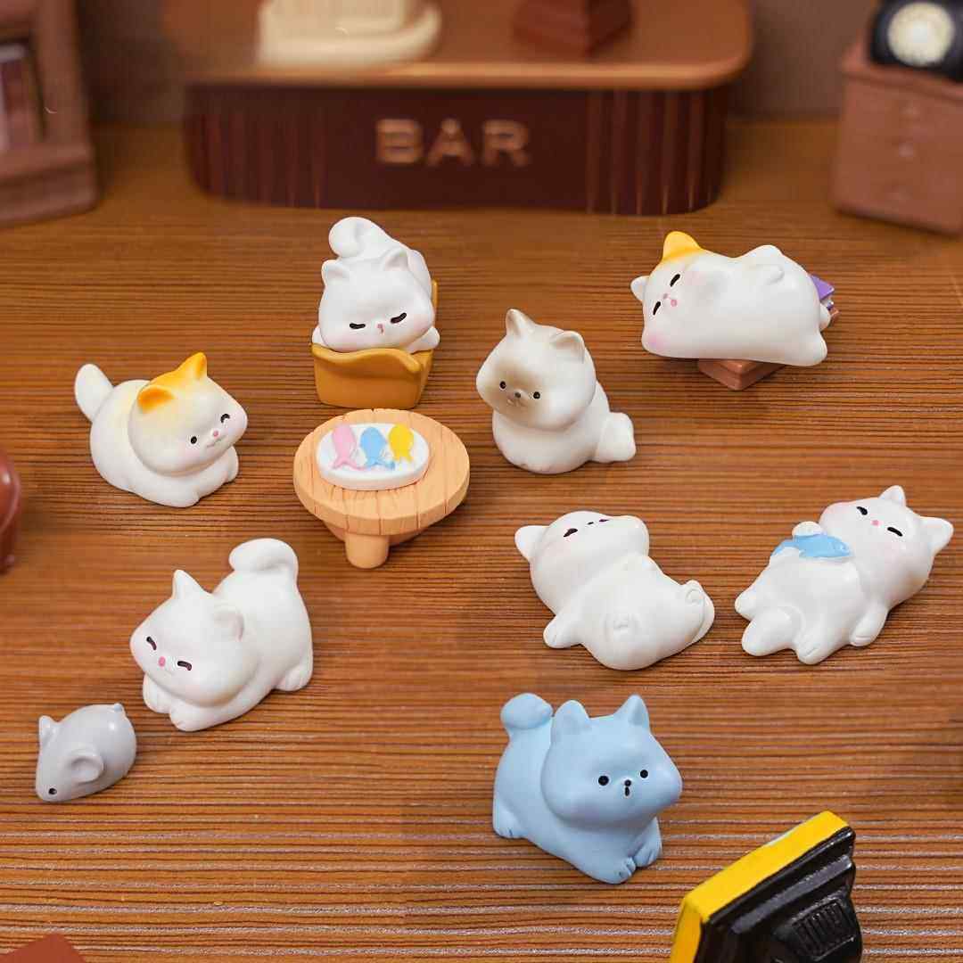 可爱迷你小猫猫咪 diy装饰品配件微景观桌面车载微缩娃娃屋小摆件,玩具/童车/益智/积木/模型,奶油胶/树脂DIY配件,淘宝优惠券,粉丝福利购,淘宝优惠卷