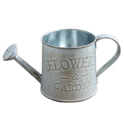 Barrel Watering Flower Metal Bucket Retro Vintage Pot