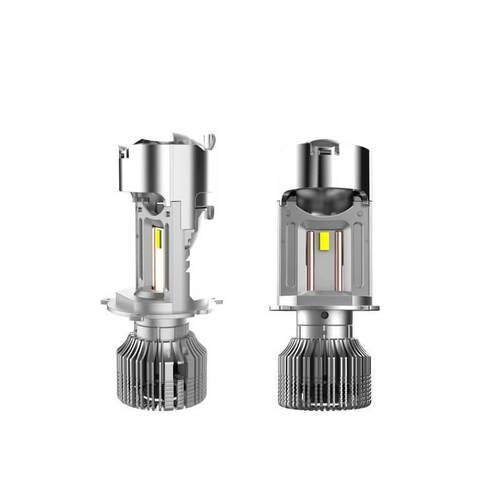 新款迷你透镜款LED汽车前大灯H4 汽车透镜 ledH4车灯55W