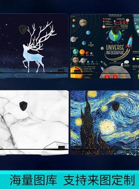 适用微星Msi星影15GP76笔记本17.3寸15.6电脑GF定制GE彩色贴纸新