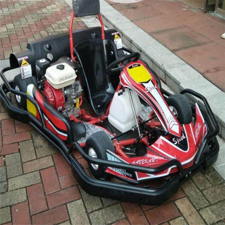 安好机械汽油卡丁车200cc 旅游景点成人车双人汽油270飘移车
