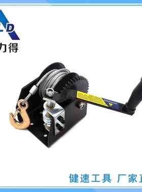 涡轮绞盘水线绞盘手动绞盘六角手柄养鸡场专用养殖工具