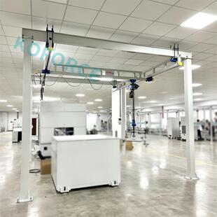 轨500kg组式刚合性道起重机 配服提升机 KB伺K电动RIK刚性轨道桁