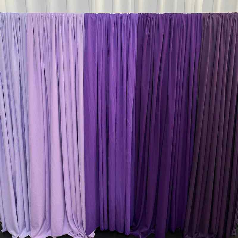 婚庆紫色布幔牛奶丝吊顶舞台背景布置婚礼弹力布多层韩式吊顶纱幔,节庆用品/礼品,节庆布艺用品,淘宝优惠券,粉丝福利购,淘宝优惠卷