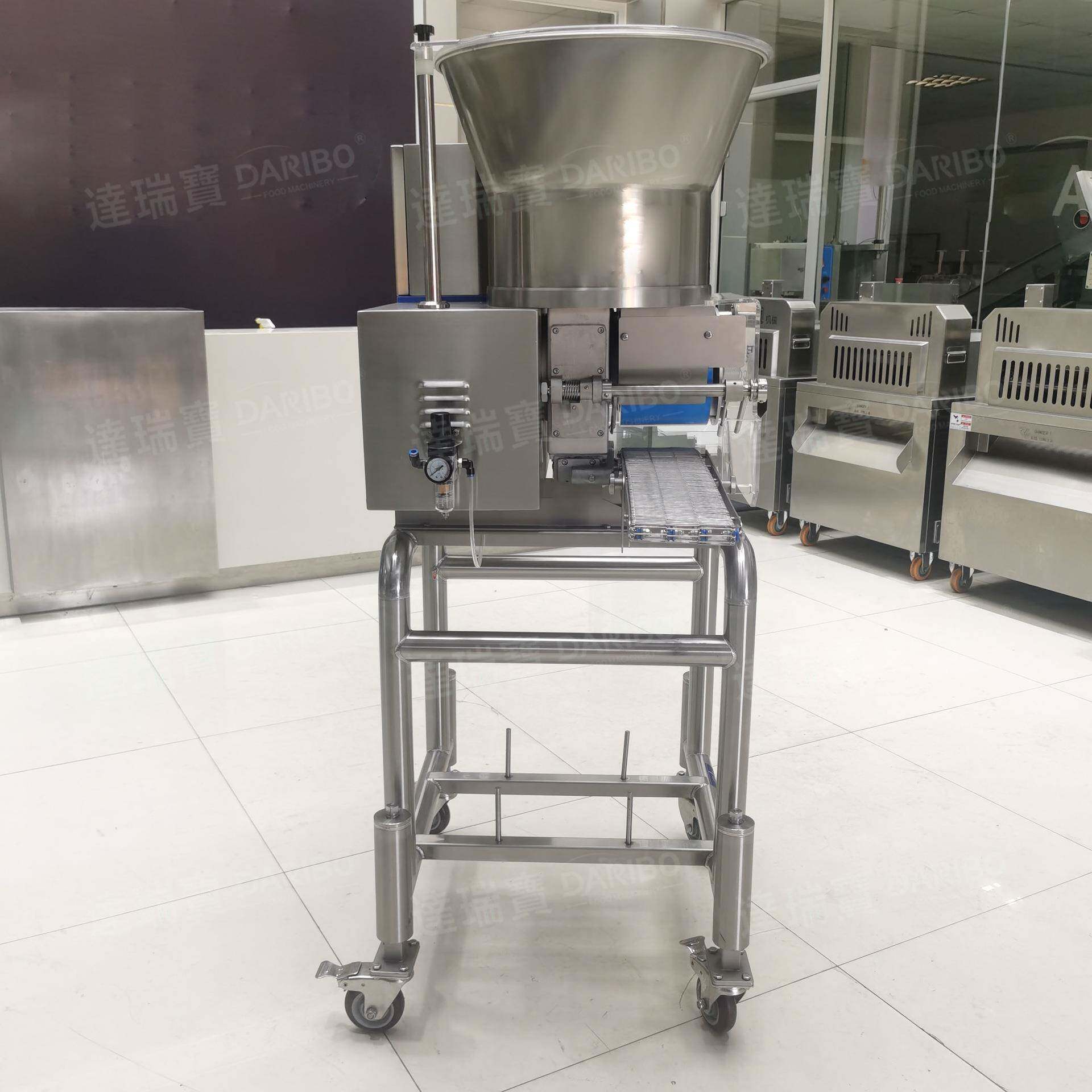 L汉堡肉饼成型机 牛肉堡虾堡成型均匀速度快安全便捷智能化备餐