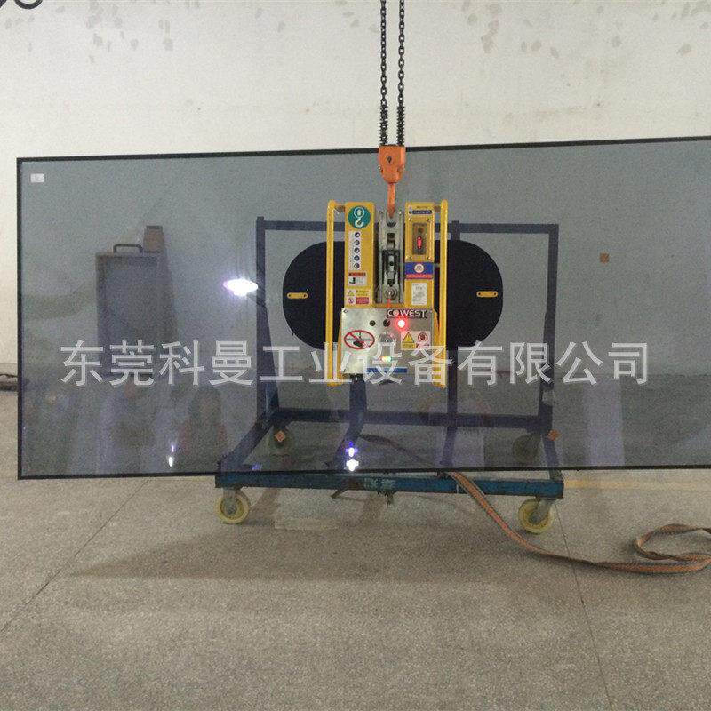 智能电动玻璃吸吊机幕墙玻璃安装轻巧式翻转搬运真空吸吊具500KG