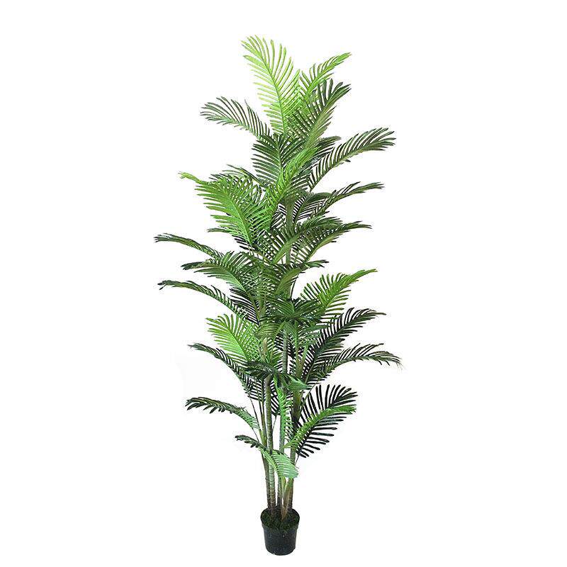 北欧仿真树香棕葵植被盆栽室内植物装饰大型香棕葵树盆景假树装饰
