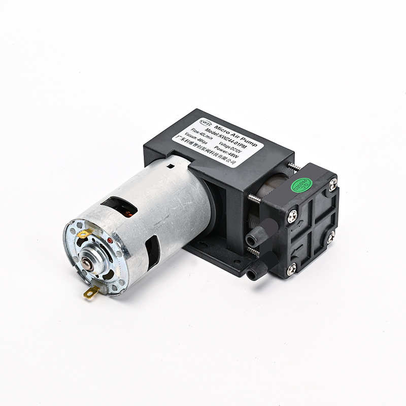 44-01PM微型无油真空活塞泵 12V电动增压直流小型静音抽气泵