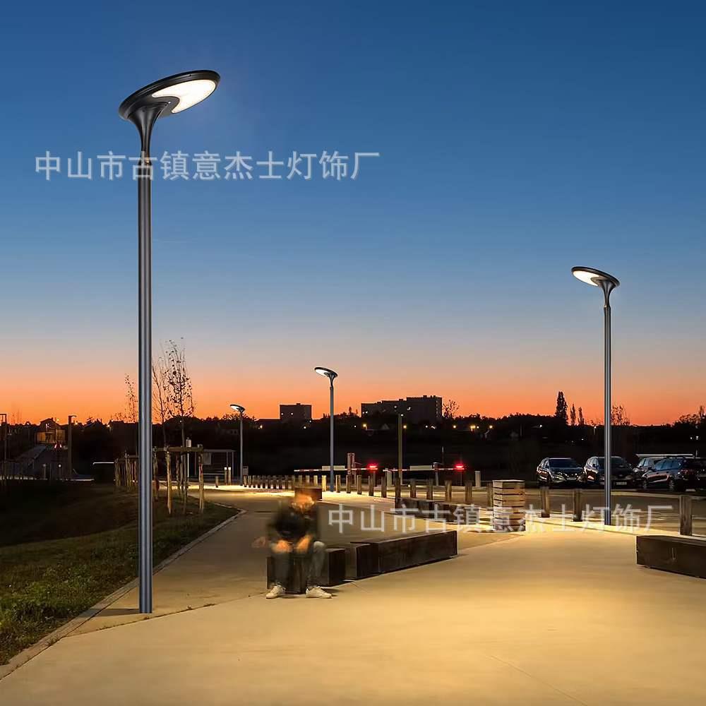 新款夜光杯跨境户外防水太阳能庭院灯市电花园小区别墅景区装饰灯