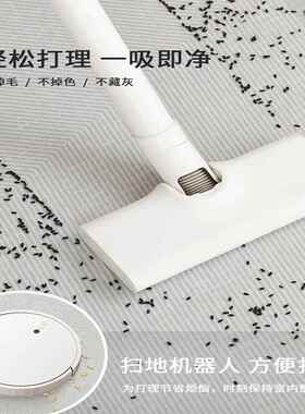 现货积sjr28425地毯客厅沙意式极简发茶几毯新耐脏易打理大款面全