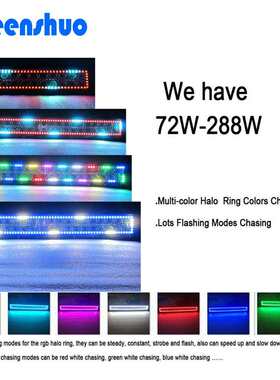 直销RGB流水72w/120w/180w/240w/288w天使眼长条灯带边框灯
