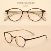 高档辐防蓝光眼镜儿童目镜 抗射护眼生近视小孩学超小脸圆轻框平