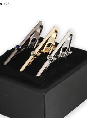 卓凡JOVAN领带夹铜领带夹子商务韩版男士202春季新品亚马逊ebay