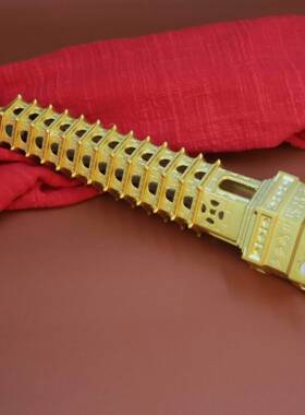 黄铜状元塔9层13层文昌塔书房挂件书桌男孩女孩学生桌面金榜题名