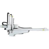 深圳三轴伺服机械手快餐盒上下料自动抓取注塑机械手机械臂半自动