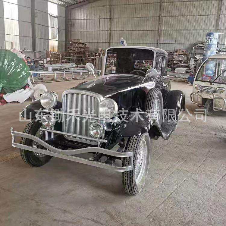 1：1甲壳虫老爷车模型 商场影楼酒吧铁艺复古老爷车模型摆件景观